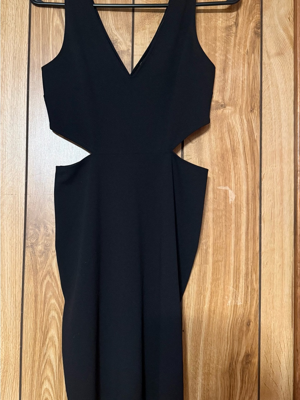 Express Black Cutout MiniDress like new  Size XS